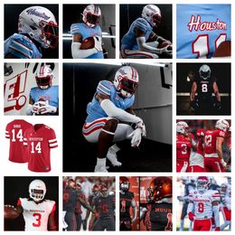 2023 Houston Cougars Football Jersey 21 Stacy Sneed 45 Nadame Tucker 99 Justin Beadles 34 Jalyn Stanford 26 Re'Shaun Sanford II 77 David Ndukwe 62 Karson Jones