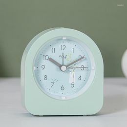 Table Clocks Alarm Clock Stand Wake-up Artefact Small Household Student Bedside Girl Boy Bedroom