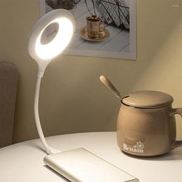 Table Lamps USB Night Light Saving-Energy Eye-Protection Adjustable Reading Lights 5V Flexible Plug-in Desk Bedroom Computer