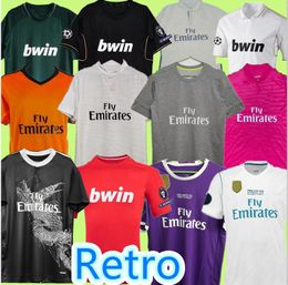 2016 2017 2018 real madrids soccer jerseys 16 17 18Maillot BENZEMA MODRIC Retro football shirts Vintage KROOS BALE SERGIO RAMOS RONALDO Camiseta long and short shirt