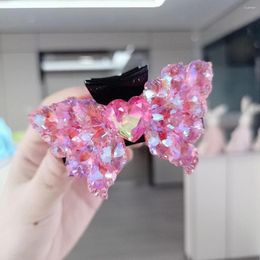 Hair Clips The Crystal Catch High Horsetail Fixed Light Artefact High-end Luxury Claw Clip Original Design Female Medium Size