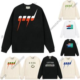 Mix style 24SS Mens Hoodies Designers Sweatshirts luxury Men Colour letter print hoody Street luxurys casual Collaborative Edition Sweatshirt