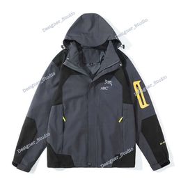 Arc Jacket Designer Sportswear Men's Outdoor Autumn Sports Casual Loose Warm Windproof Waterproof Fashionable Thin Breathable Hooded