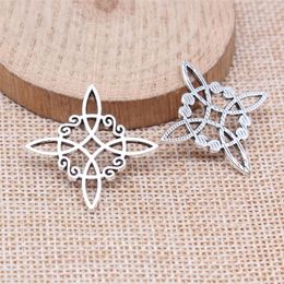 Charms 10 Pcs Knot Pendant Alloy Charm Ornaments For Jewellery Making & DIY Crafts F19D