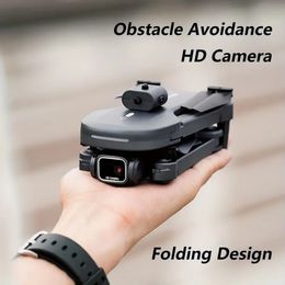 Ultra-Clear Camera Drone: Laser Obstacle Avoidance, Headless Mode & More - Perfect for Beginners!
