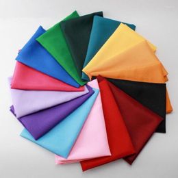 Table Napkin Polyester Mouth Wiping El Banquet Wedding Decoration Placemat Solid Colour Folding Flower Cloth