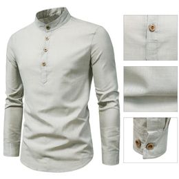 Men's Polos Business Shirt Fit Autumn Shirt Quick Dry Solid Colour Simple Anti-wrinkle Men Business Shirt 230901