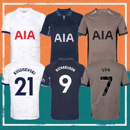 23/24 SON MADDISON Soccer Jerseys 2023 HOJBJERG RICHARLISON ROMERO KULUSEVSKI Maillots De Foot shirt KIDS KIT BISSOUMA DIER PHILLIPS Football uniform