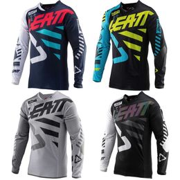 New T-shirts mountain bike suits long-sleeved summer motocross racing suits