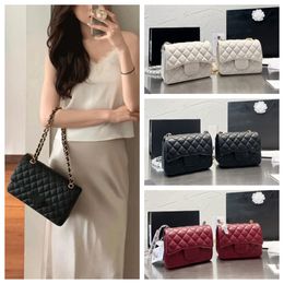 classic flap designer bag clutch bags luxury flap Bag mirror quality tote handbag women man pochette cross body calfskin lambskin quilted caviar shoulder bags l5