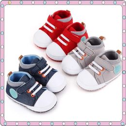 First Walkers Baby Sport Shoes Boys Sneakers Toddler Soft Canvas Casual Walker Born Footwear Infant Anti-slip Crib Girls