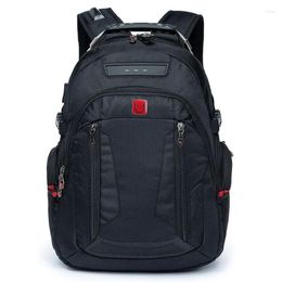 Backpack 17" Laptop USB Charge Travel Bagpack Anti-theft Rucksack Waterproof School Bags For Men Women Mochila