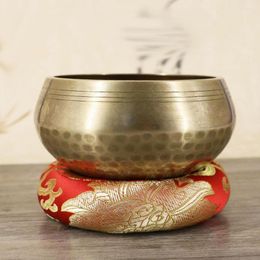 Decorative Figurines 1 Eulogy Bowl Cushion Silk Brocade Pillow For Tibetan Singing In Nepal High Quality
