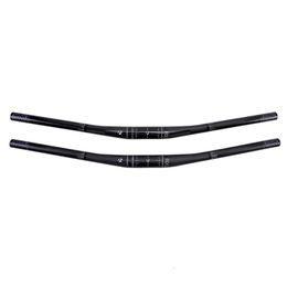 Bike Handlebars Components 9 Degree Carbon Bicycle Handlebar Mountain Handlebar 31.8mm*720/760mm Bike UD Matte Flat MTB Handlebar Bicycle Accessorie Part 230904