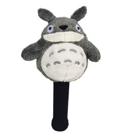 Other Golf Products Plush Animal Golf Driver Head Cover Golf Club 460Cc Totoro Wood Cover DR FW CUTE GIFT 230901 881