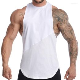 Men's Tank Tops Mens Causal Breathable Quick Drying Sports Workout Fitness Shirts Tee Sleeveless Running Jogger Vest Summer Outfits