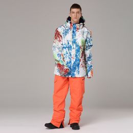 Other Sporting Goods Searipe Snowboard Men's Set Waterproof Windproof Wear Resistant For Skiing Hiking Outdoor Sports Winter Warm Jackets Pants 230904