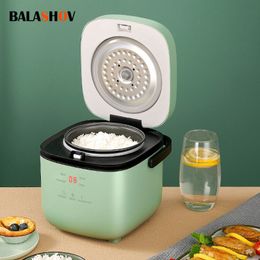 Термальная плита Мини-электрическая рисовая интеллектуальная автоматическая бытовая кухня на 12 человек, небольшой подогреватель еды, пароварка 12 л 230901
