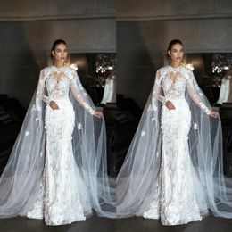 Exclusive Design Wedding Wrap 2019 Tulle Cloak Lace Ladies Bridal Cape Sleeveless Bridal Shawl Customised Wedding Jackets Shi219x