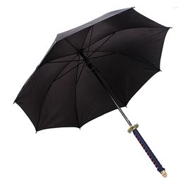 Umbrellas Business Katana Umbrella Samurai Long Handle Sword Gift For Man Children Paraguas Household Merchandises