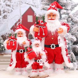 Christmas Decorations Merry Christmas Decorations for Home 60/45/30cm Santa Claus Window Decor Happy Year 2024 Shopping Mall Christmas Tree Doll 230904