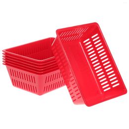 Dinnerware Sets 7 Pcs Small Colouring Pencils Coin Basket Decorative Plastic Drawers Multipurpose Sundry