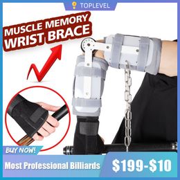 Billiard Accessories Billiard Grip Trainer S Left Right Hand Training Tool Apparatus Wrist Strap Fixed Gloves Integrated Wrist Billiard Accessory 230901