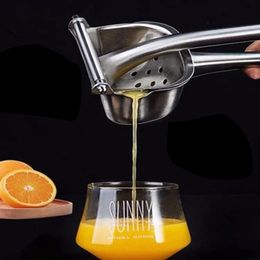 Fruit Vegetable Tools Manual Juicer Food Grade 304 Stainless Steel Kitchen Lemon Squeezer Orange Press Gadgets 230901