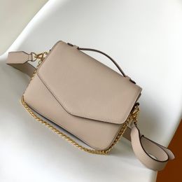 9A Designer Bags Cowhide Ladies Oxford Crossbody Top Quality 22cm High Imitation Chain Purse with Box