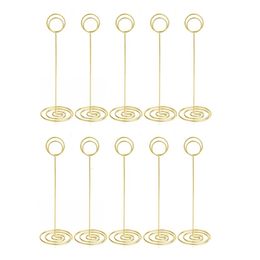 Other Event Party Supplies Table Number Holders 10Pcs 875 Inch Place Card Holder Tall Stands for Wedding Graduation Reception 230901