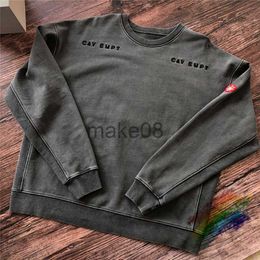 Men's Hoodies Sweatshirts Thick Batik Dark Grey CAVEMPT CE19AW Sweatshirts Crewneck Men Woman 11 Top Quality Wash CAVEMPT Cav Empt Hoodie J230904