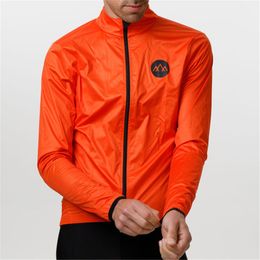 Men's Jackets Candidates riding long -sleeved windproof and rainproof shirt men's jacket bike mtb uci jersey Sport Top cycling windproof vest 230901