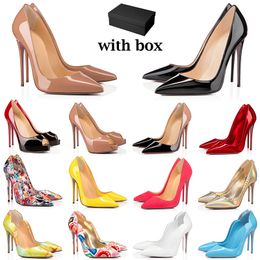 Дизайнерские на высоких каблуках кроссовки кроссовки женские роскошные блеск заклепки тройной черный белый патентный кожа замша 8 см 10 см 12 см. Женская свадебная обувь 35-44