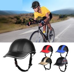 Cycling Helmets Adjustable Bike Helmet Men Women Anti-UV Skateboard Safety Baseball Cap Cycling Bicycle Helmet for Motocross Outdoor Sports 230904