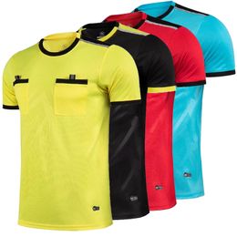 Other Sporting Goods football jerseys 2223 Men Profession Soccer Jersey Set Football Referee Uniform Adult Training short sleeve Foot Team Shirt 230905