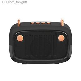 Portable Speakers Wireless Speaker Supporting Tf Card Usb Drive Playback Mini Bluetooth Speaker Surround Subwoofer Stereo Home Car Portable Retro Q230904