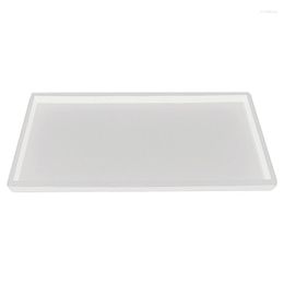 Decorative Figurines Bathroom Vanity Tray Silicone Heatproof Waterproof Storage Holder Rectangular Shatterproof Organiser For Sink