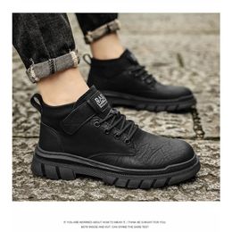 Boots Sneakers Breathable Moccasins Mens Walking Driving Shoes 2023 Comforthable Men Genuine Leather Casual Luxury Brand Soft 230901