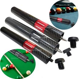 Billiard Accessories Telescopic Pool Cue Extension Snooker Cue Extend Weights Replacement for Beginners 230901