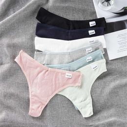 Women's Panties 3 Pcs Lots Plus Size S-4XL Underwear Women Lingerie Panties Sexy G String Thongs for Lady Cotten Panties Girl3097