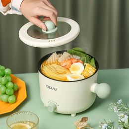 Other Cookware Electric Rice Pot Multicooker pot Stew Heating Pan Noodles Eggs Soup Steamer Cookers Cooking for Home 230901