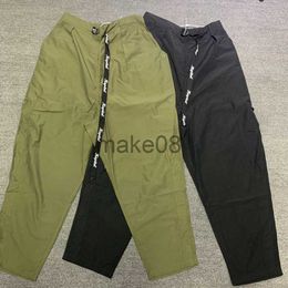 Men's Pants Kapital Kountry Army Green Breasted Overalls Trousers Japanese Style Men Women 11 Street Fashion Casual Trousers J230904