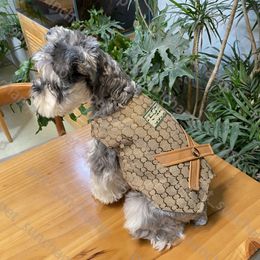 Cool Dog Sleeveless Vest Jacket High Quality Dog Cat Waistcoat Clothes Schnauzer Bichon Corgi Teddy Puppy Pet Vest