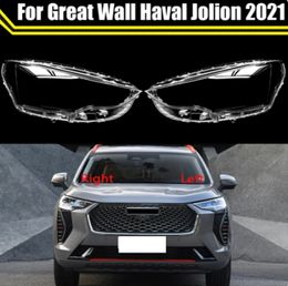 Headlamp Case For Great Wall Haval Jolion 2021-2023 Car Front Headlight Cover Glass Lamp Caps Lampshade Auto Head Light Lens Shell