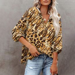 Women's Hoodies Leopard Printed Women Long Sleeve Fashion Pullover Casual Ladies Sweatshirts Streetwear Female Cool Coat Autumn