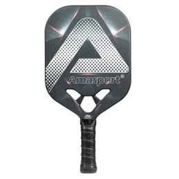 Squash Racquets AMASPORT Pro 13MM Pickleball Paddle Pickleball Racket Widebody Shapes DuraEdge Edgeless 230904