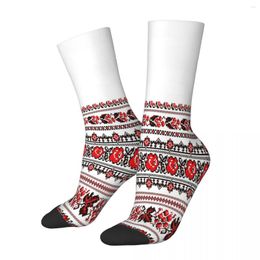 Men's Socks Vyshyvanka Ukrainian Traditional Male Mens Women Autumn Stockings Polyester