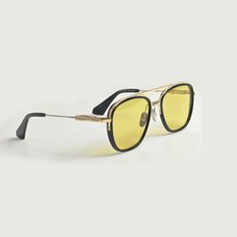 Gold Yellow Sunglasses Typle 402 Men Summer Sunnies gafas de sol Sonnenbrille UV400 Eye Wear Unisex with Box