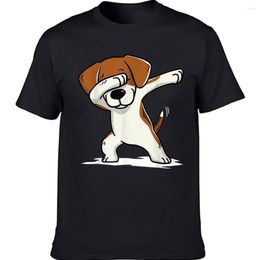 Men's T Shirts Beagle T-shirt Men Streetwear Graphic Tee Tops Round Neck Short-Sleeve Fashion Tshirt Clothing Casual Basic