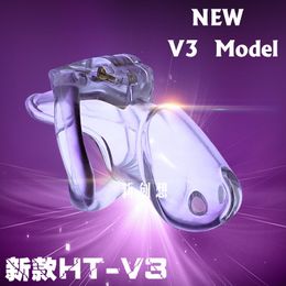 Chastity Devices HT international new V3 male chastity lock resin chastity device cb6000s adult sex products 211013